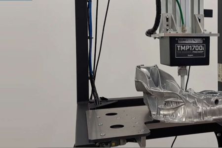 Značení hliníkových odlitků mikroúderem ve slévárně